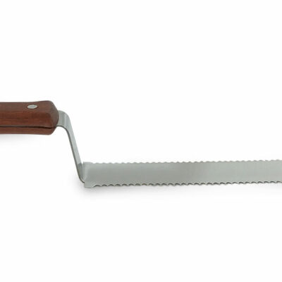 Cuchillo para desopercular con sierra mango madera